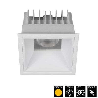 DOWNLIGHT ARENA 100 SQUARE, reflector white, WW