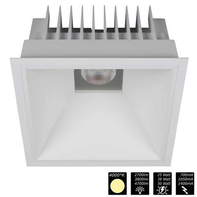 DOWNLIGHT ARENA 200 SQUARE, reflector white, NW