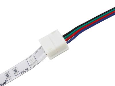 EASY CONNECT FLEX STRIP IP53 RGB 10mm auf offenes Kabelende