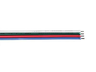 FLAT RIBBON CABLE 4-wires 4x 0,34 per m