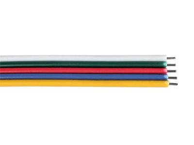 FLAT RIBBON CABLE 5-wires 5x 0,34 per m