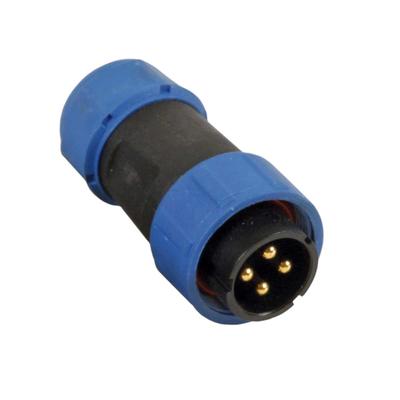 IP68 connector 4-PIN male