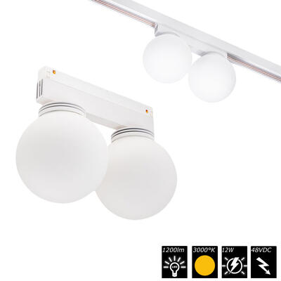 LAVILLA - GLOBE 48, white, 3000°K, no dim