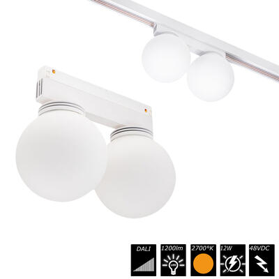 LAVILLA - GLOBE 48, white, 2700°K, Dali dim