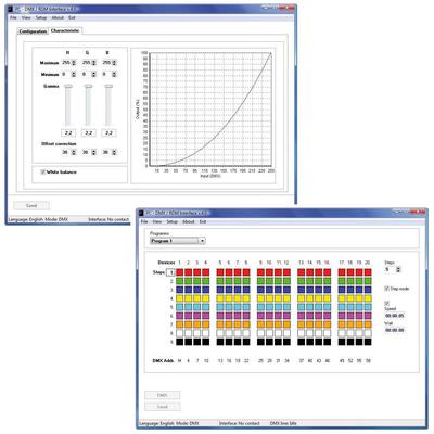 PC-DMX/RDM INTERFACE mit Software