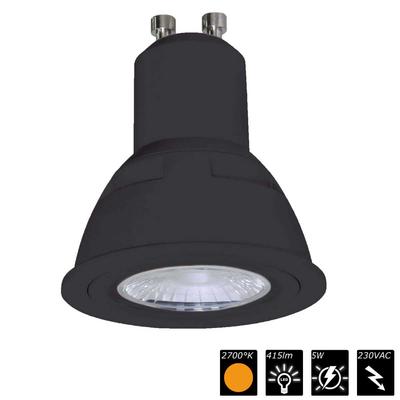 DOWNLIGHT REFLEX LED 5 MODUL, GU10, 2700°K, schwarz