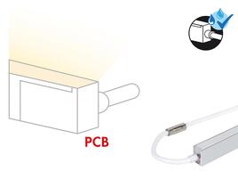 CONNECTION CABLE SIDE right, 2-POL for FLEX STRIP OPAL SHAPE* + HAMBURG, white, per m