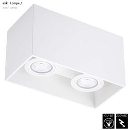 VISION - BLOX DUO, GU10, white, 230VAC, excl. Lamp