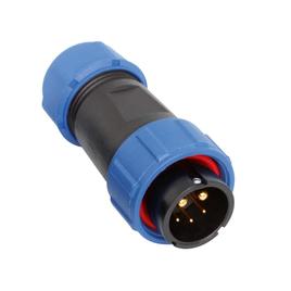 IP68 connector 2+3-PIN male