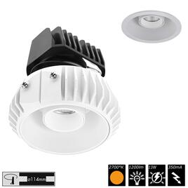 LUXUS TRIMLESS, white, 2700°K, 13W, dimmable
