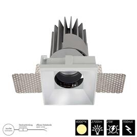 PERFORMANCE S POWER TRIML SPOT square, refl. silver, 40°, NW