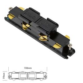 3 Fase DALI Track Mini Connector - black