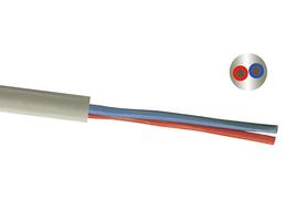PVC cable 2-wires 2x 0,34mm² per m