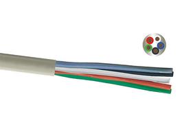 PVC cable 5-wires 5x 1,0mm² per m