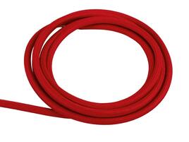TEXTIL-cable 5-wires 5x 0,75mm², red, per m