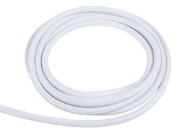 TEXTIL-cable 3-wires 3x 0,75mm², white, per m